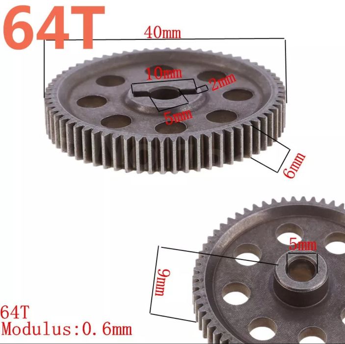 Spur+4pinioane M0.6 automodel hsp