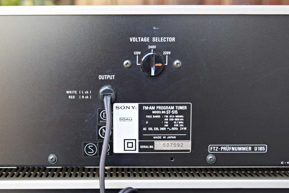Linie Sony amplificator TA-515 + tuner ST-515