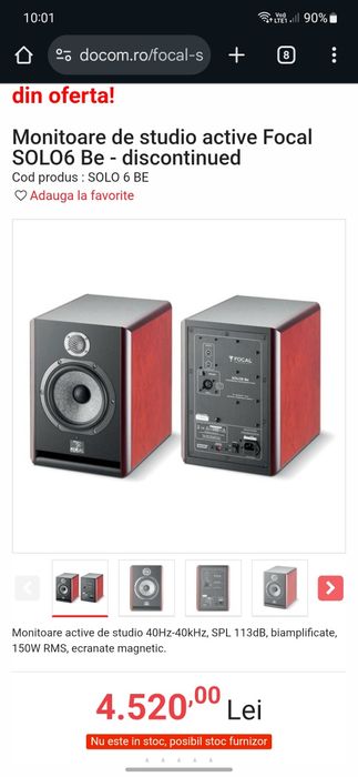 Monitor FOCAL SOLO 6