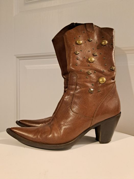 Vând cizme piele Jackal, 36