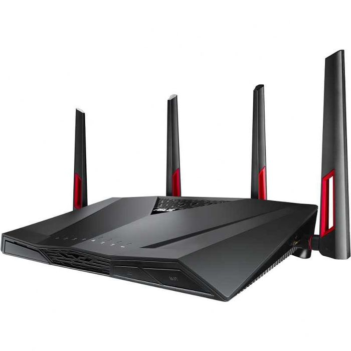 Router Wireless ASUS Gigabit RT-AC88U 1000 + 2167, 8 LAN Nou Sigilat