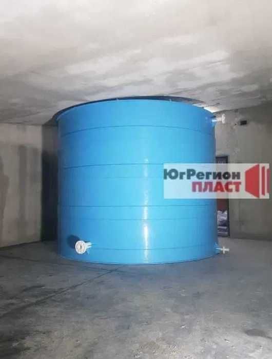 Емкости со сборкой внутри помещения