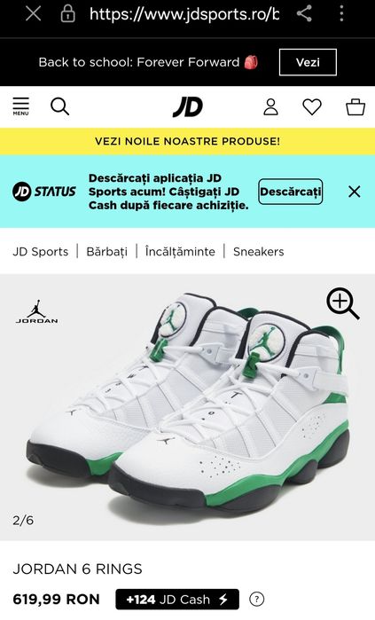 Jordan 6 rings verde