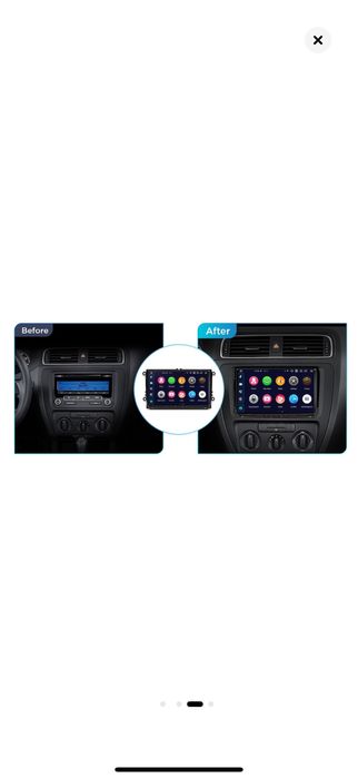 Navigatie 2 gb RAM, ecran 9 inch, Android, VW, Skoda