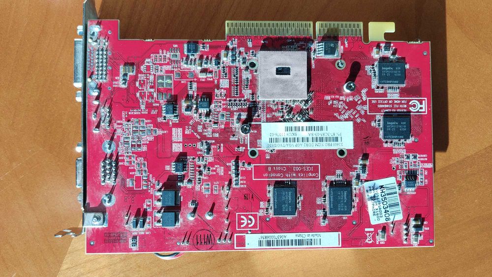 Placa Video COLECTIE Ati X1600 PRo AGP ATI Radeon cutie ORIGINALA