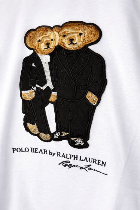 Бяла тениска Polo Ralph Lauren