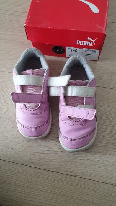 PUMA adidasi fete piele mar 27 violet arici stare excelenta Curier OLX
