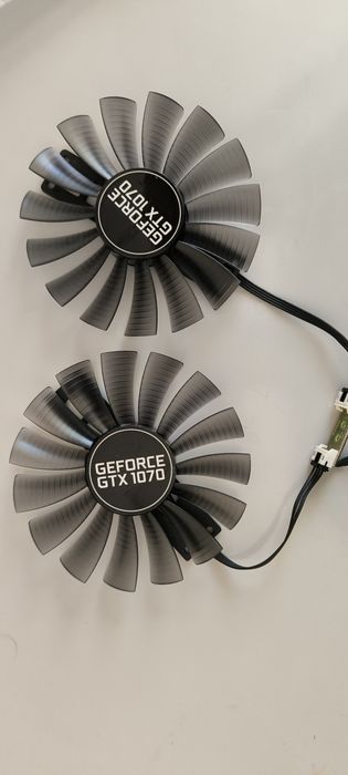 Вентиляторы для видеокарты Palit gtx 1080ti и 1070