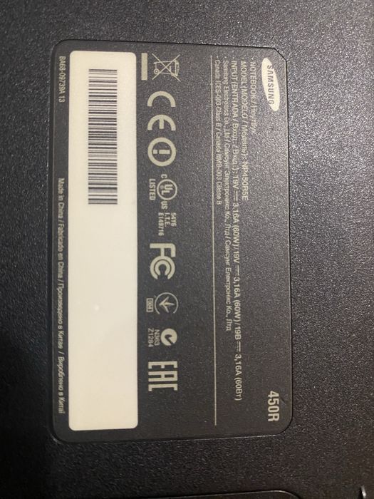 Ноутбук Samsung Ativbook 4 NP450R5E