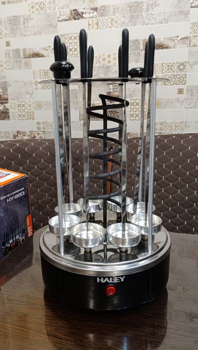 Электрошашлычница Haley 1500Вт