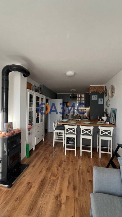 Апартамент с 2 спални в Несебър ж. к. Черно Море, Без такса поддръжка,