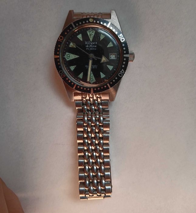 Ceas Automat Warner de luxe incabloc 25 Rubine