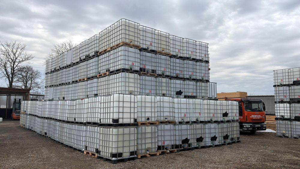 Rezervor ibc 600l si 1000l pentru apa motorina ad blue