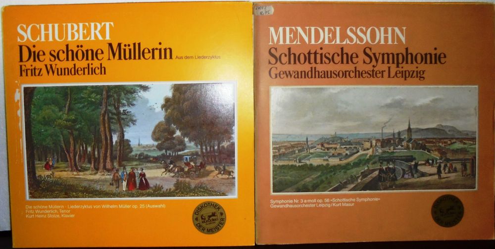 Vand viniluri muzica clasica-seria DISKOTHEK DER MEISTER