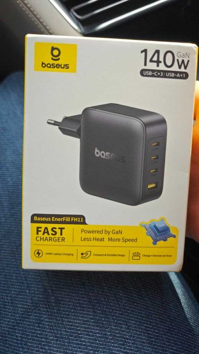 Baseus 140 Вт GaN Зарядное устройство PD