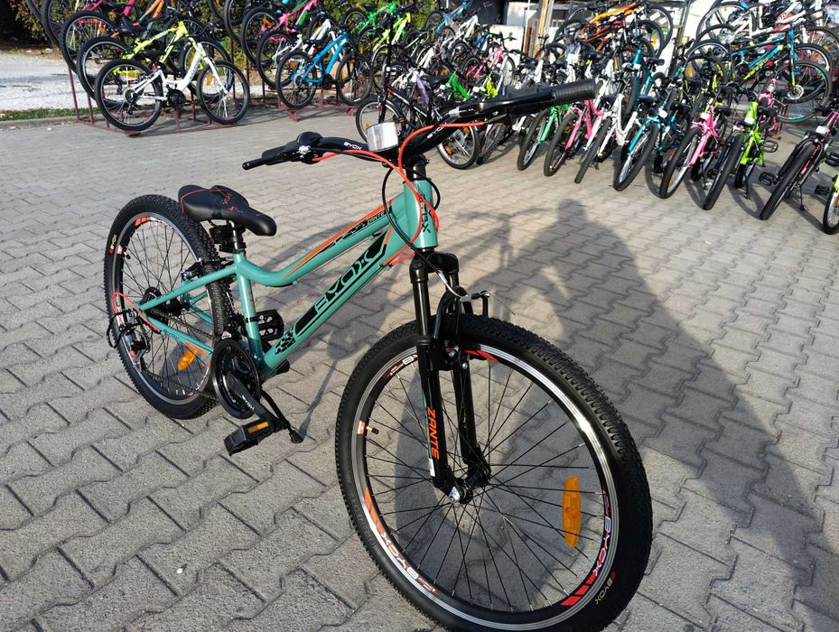 X Велосипед 24" ZANTE зелен