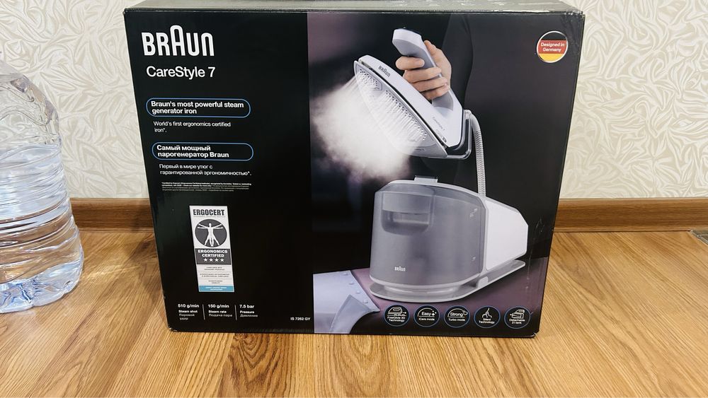 Новый парогенератор от Braun