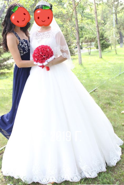 СРОЧНО! Продам красивое свадебное платье