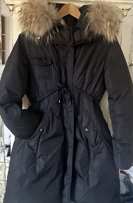 Зимно яке с пух и яка от лисица и MONCLER