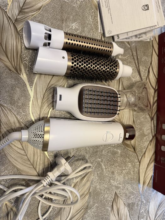 Електрическа четка за коса Philips - BHA310/00, 800W, бяла