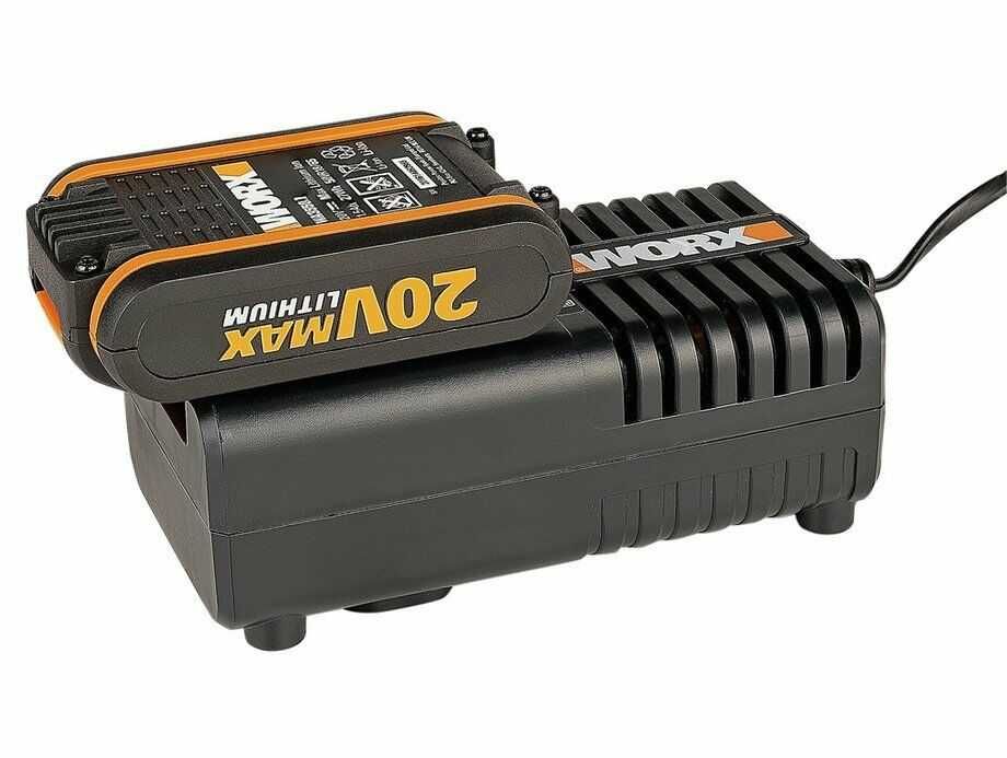 WORX Акумулаторен Винтоверт и Импакт 20V 2 Батерии Зарядно Чанта