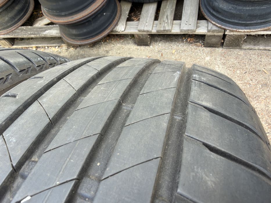 4бр. ОТЛИЧНИ Летни Гуми С Борд *MO* 235/55R/18 -BRIDGESTONE- DOT:4122- 7.1мм+5.7мм