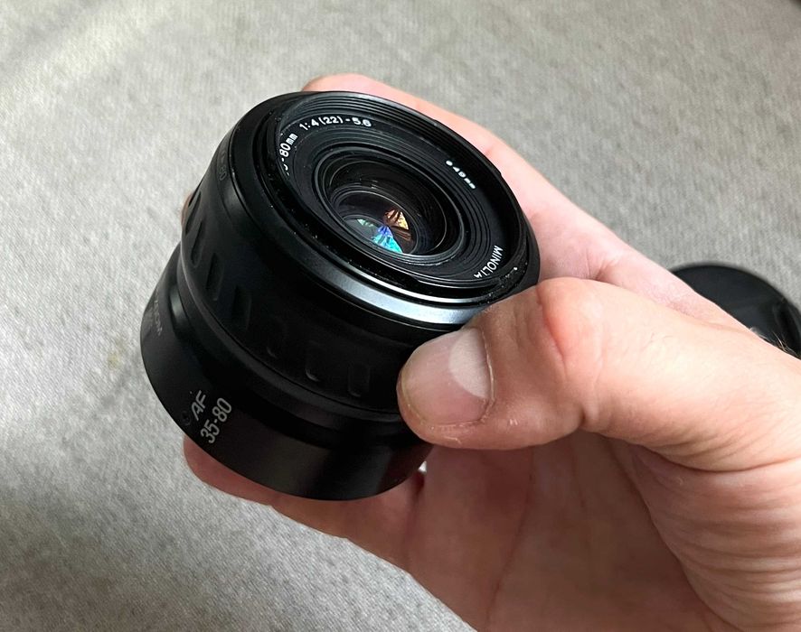 Obiectiv Minolta AF Power Zoom 35-80mm f/4-5.6, compatibil Sony A