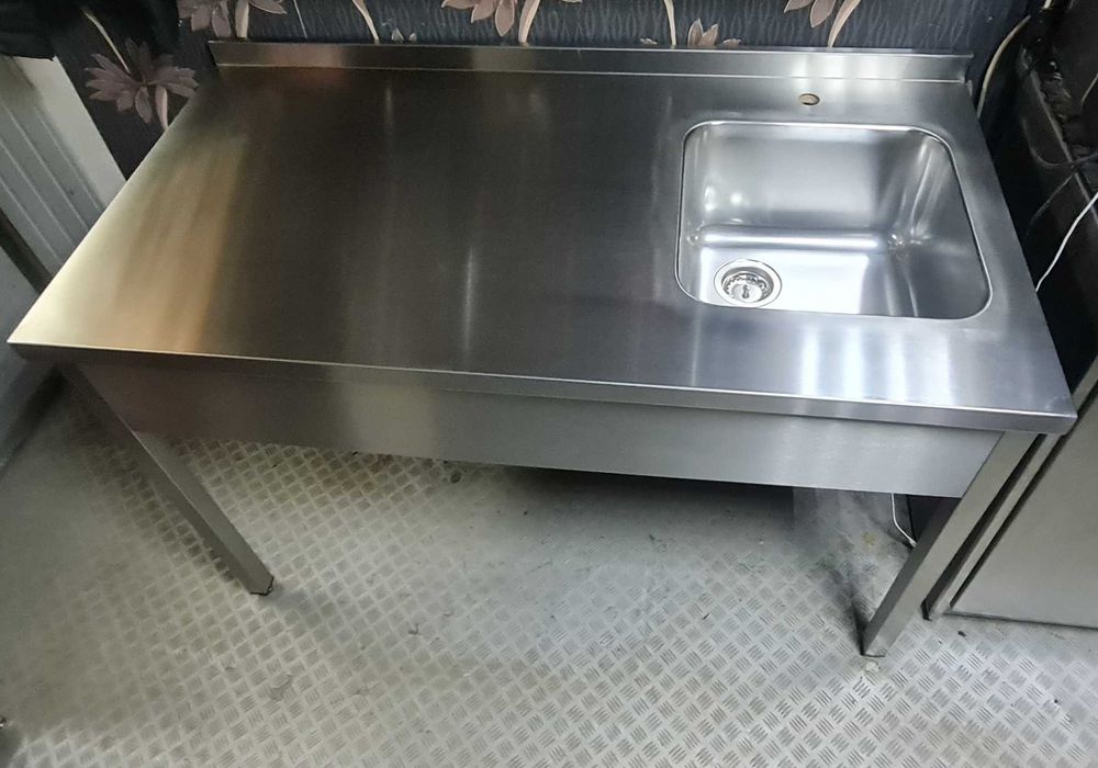 Мивка алпака за професионална кухня, кош за заведение промо цени!