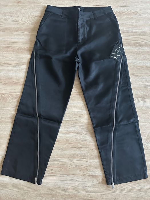 Pantaloni Represent Nylon cu fermoare