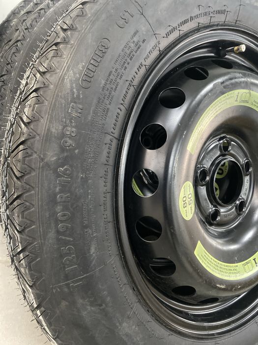 Резервна гума патерица 5x112  16 цола за мерцедес ц класа w203 w209