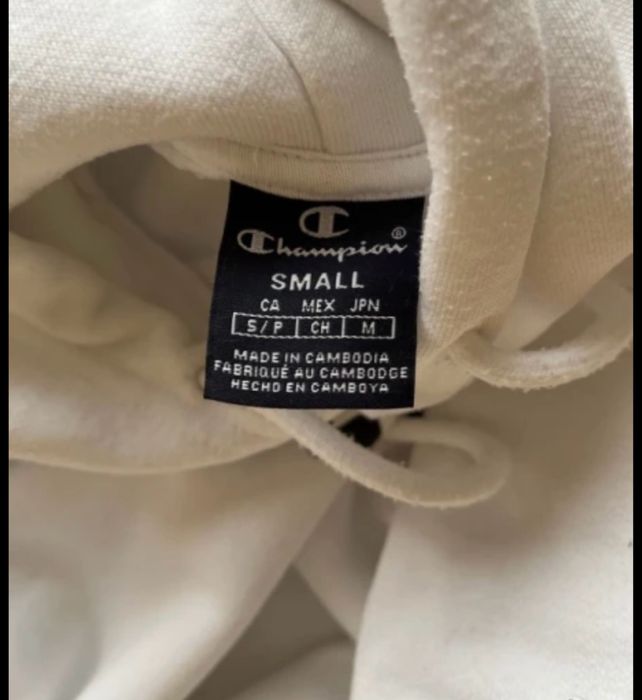 Худи Champion бяло