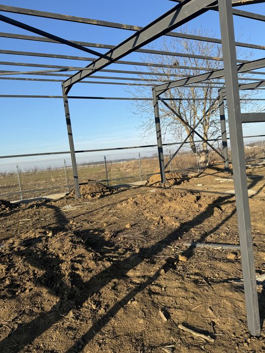Structura hala metalica 10 x 15x 4 confectionat din ipe 200