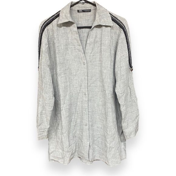 Риза Oversized Zara