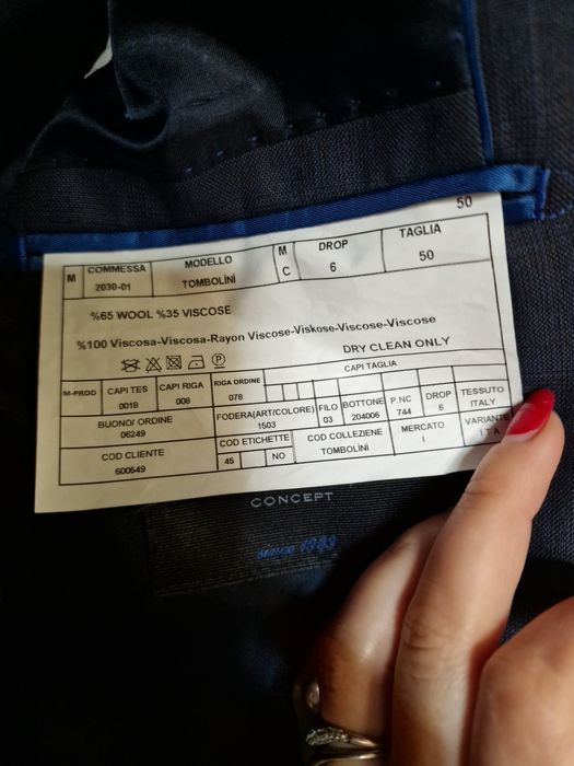 Промо цена! Мъжки тъмно син костюм Теодор