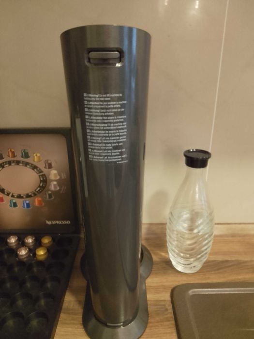 Aparat sifon/bauturi carbogazoase SODASTREAM cu BUTELIE GAZ + CADOU
