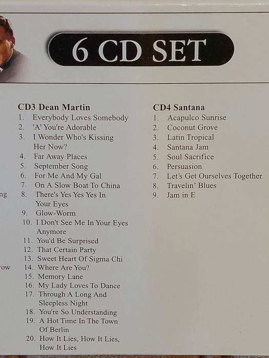 Комплект от 6 броя дискове (CD) Легенди