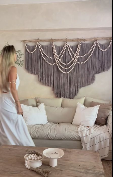 Макраме     панно,