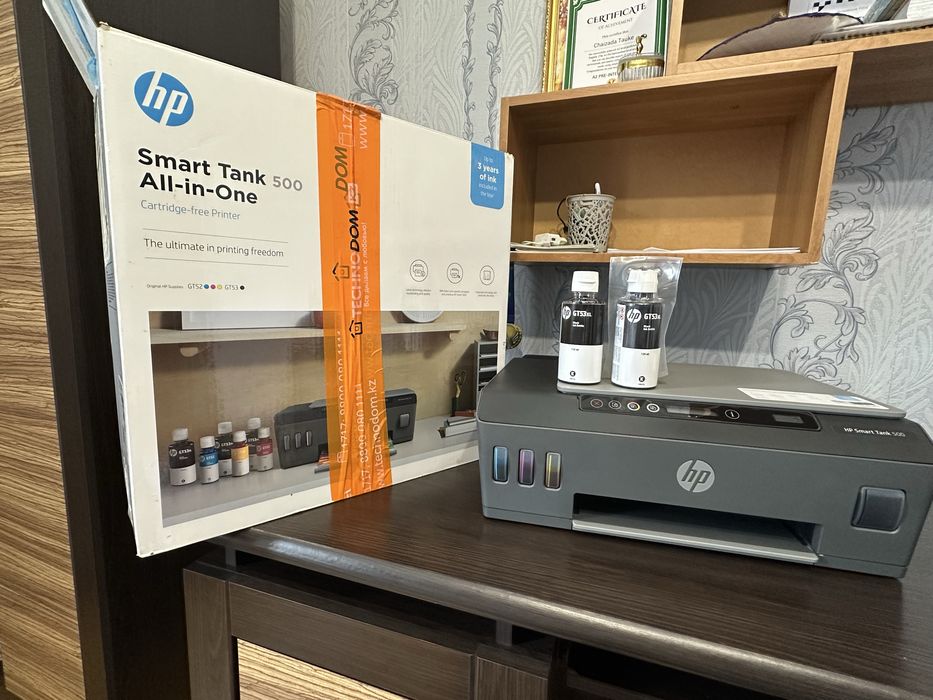 HP Smart Tank500 принтер 3в1 цветной