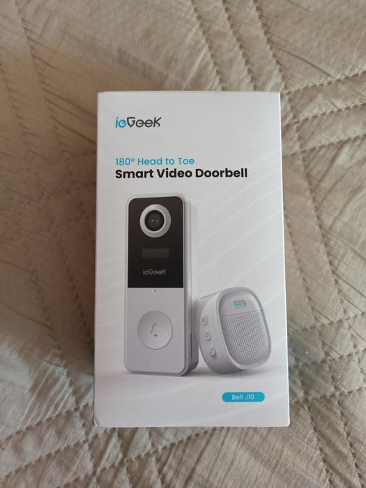 Продавам НОВ Kамера звънец ieGeek Bell J10 WIFI AI– Smart Video Doorbell НОВ
