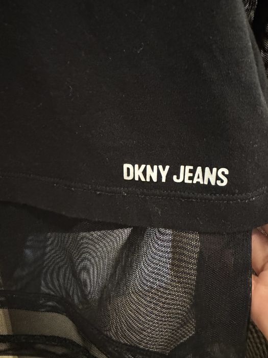 Лонгслив DKNY с укороченной футболкой