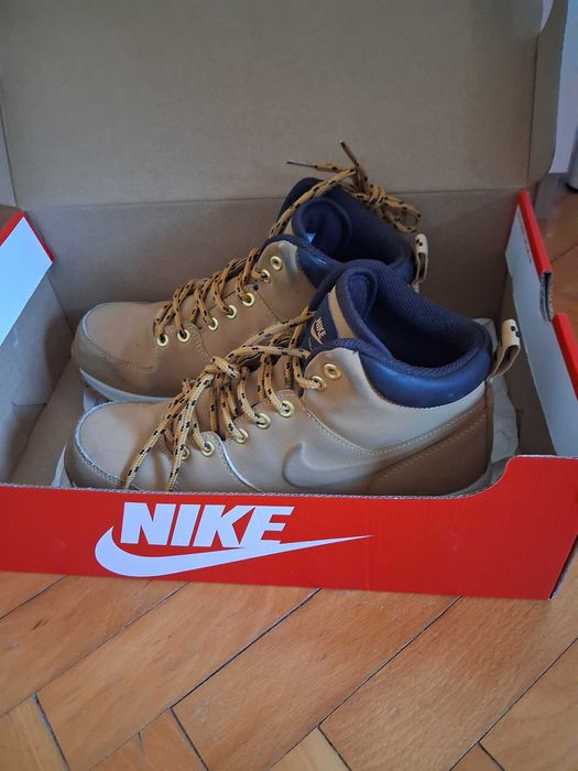 Мъжки боти естествена кожа NIKE MANOA #43