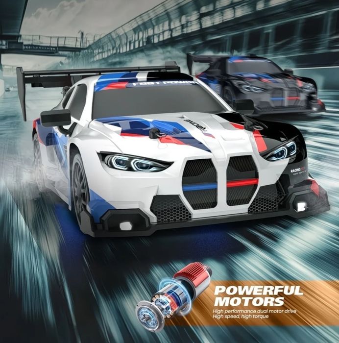 Дрифт машинка на пульте управления, радиоуправляемая машинка BMW