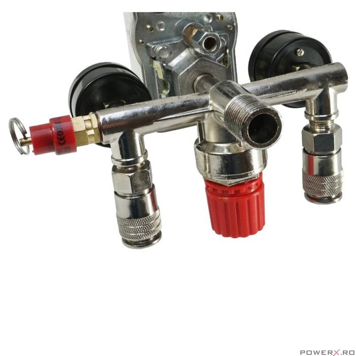 Presostat universal pentru compresor trifazic, 380V, 400V 8-12 bari,