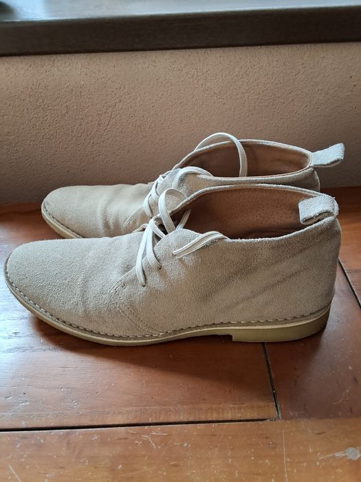 Ghete piele nubuk