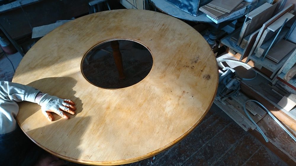 заготовка круглый стол