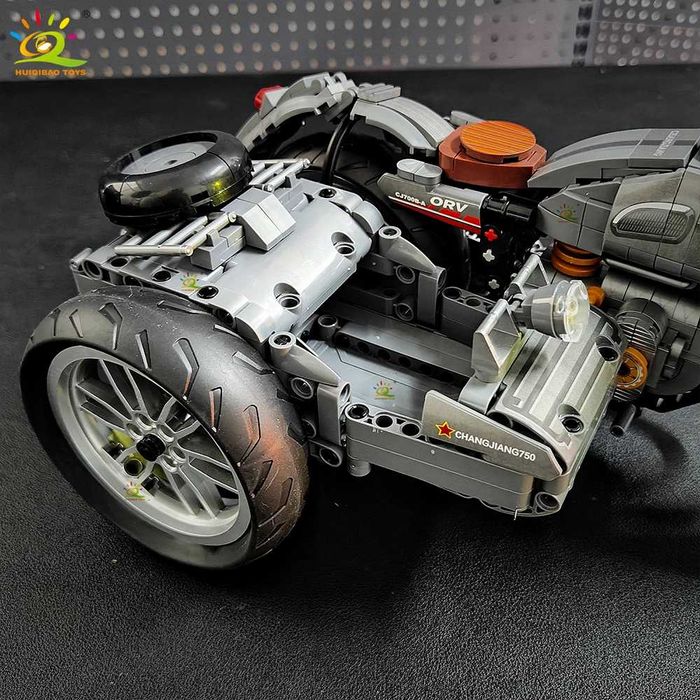NOU compatibil lego technic MOTO CJ750 atas sasiu