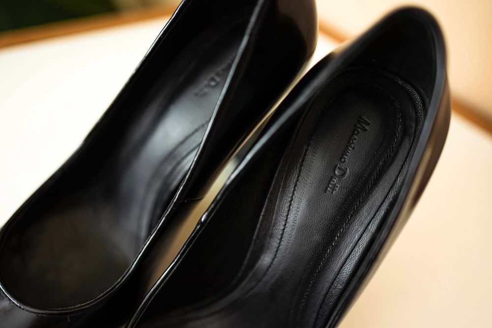 Обувки Massimo Dutti, естествена кожа