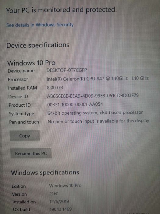 Mini PC Super Slim + Incarcator