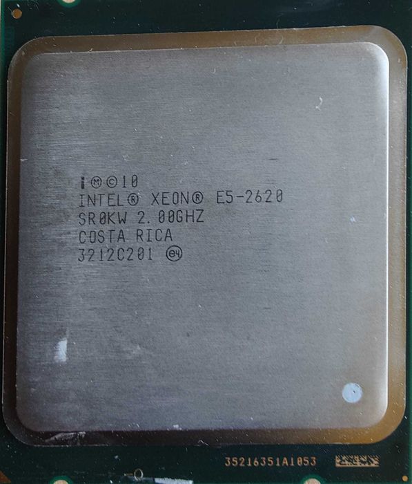 2xCPU Intel® Xeon® Processor E5-2620 6 nuclee 12 threads