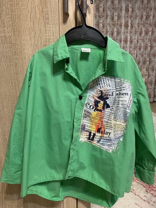 Детская рубашка пр -во Корея